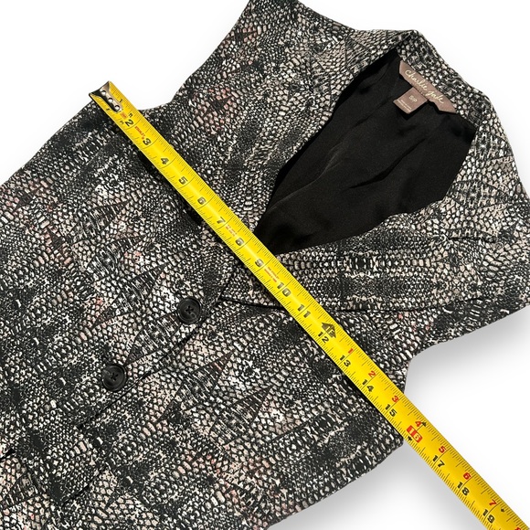 Anthropologie Charlie Jade Python Print Jumpsuit Women Size Small Sleeveless - Picture 4 of 7